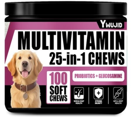 25-in-1 Multivitamin for Dogs - Immune, Joint, Skin & Digestion Support | 90 Chews