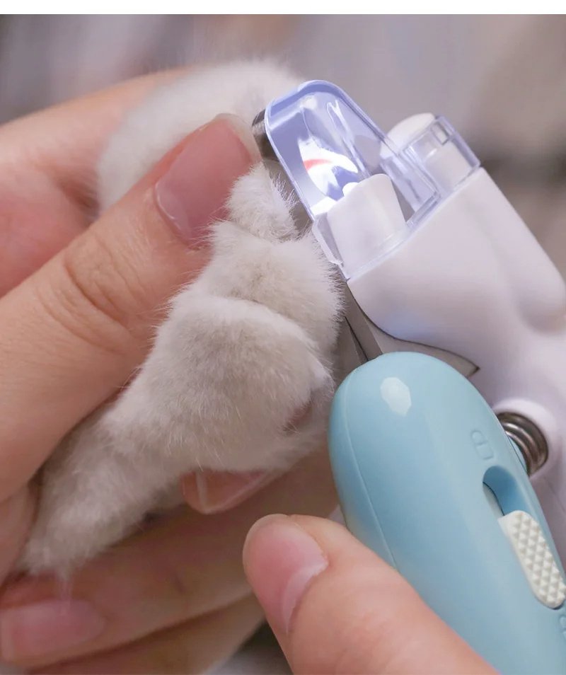 LED Pet Nail Clippers - Safe Dog & Cat Nail Trimmer with Light to Avoid Bleeding - Image 6