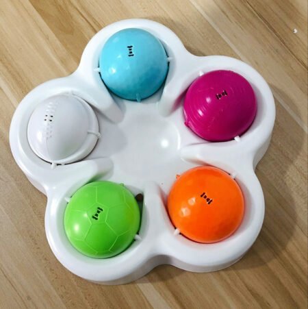 IQ Puzzle Feeder - Interactive Dog & Cat Treat Toy for Boredom & Slow Feeding