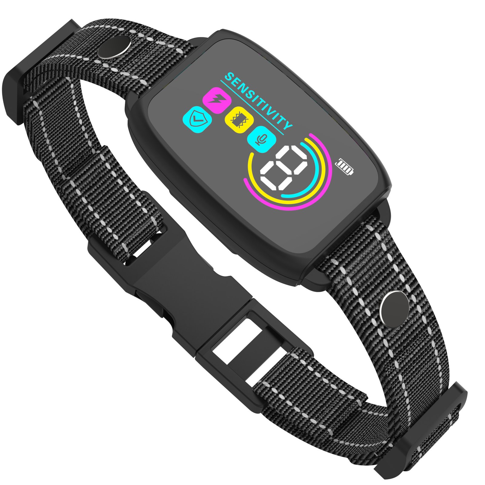 Verow Smart Anti-Bark Collar – Automatic Beep & Vibration Training Collar - Image 7